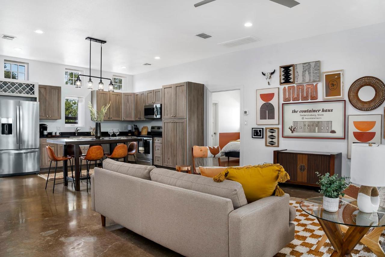 Container Haus Pet Friendly With Cowboy Pool Villa Fredericksburg Buitenkant foto